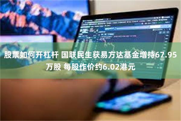 股票如何开杠杆 国联民生获易方达基金增持67.95万股 每股作价约6.02港元