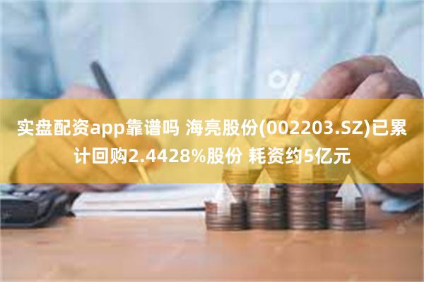实盘配资app靠谱吗 海亮股份(002203.SZ)已累计回购2.4428%股份 耗资约5亿元
